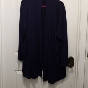 Navy tunic/cardigan